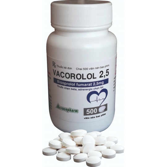 VACOROLOL 2,5
